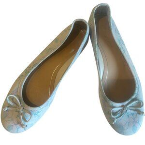 NEW (NWOT) Vionic Callisto floral leather ballet flats sz 6